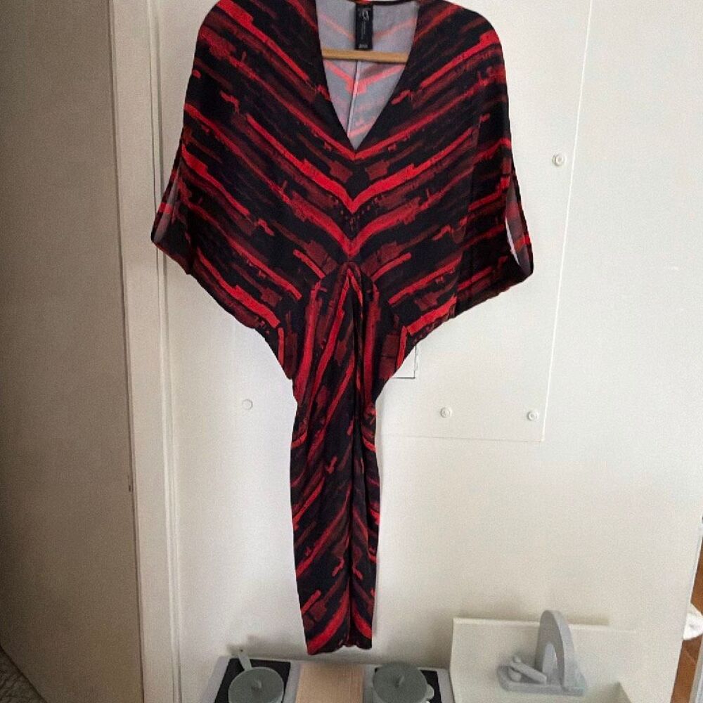 Zero + Maria Cornejo silk kaftan dress size 0